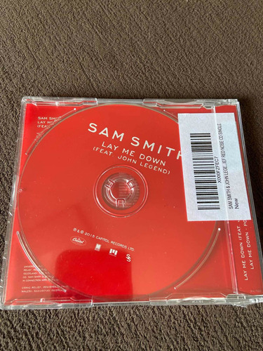 Cd Single Sam Smith Lay Me Down (Usado)