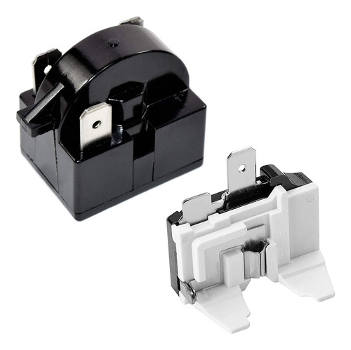 Relé Ptc De Arranque Para Refrigerador De 4 Pin Y Protector