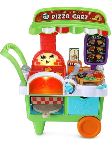 Vtech Leapfrog Juguete Carrito Para Pizza, Luces Y Sonidos. Color Verde