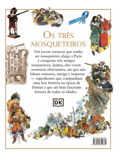 Os Três Mosqueteiros (nova Edição): O Clássico Da Literatura Com Desenhos E Detalhes Históricos, De Alexandre Dumas. Editorial Companhia Das Letrinhas, Capa Mole Em Português, 2024