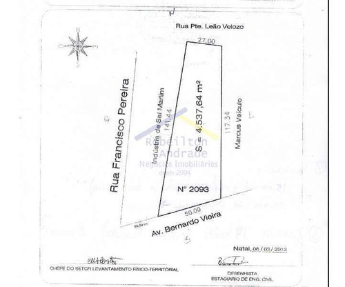 Imagem 4 de 4 de Terreno Localizado(a) No Bairro Lagoa Seca Em Natal / Natal - 351
