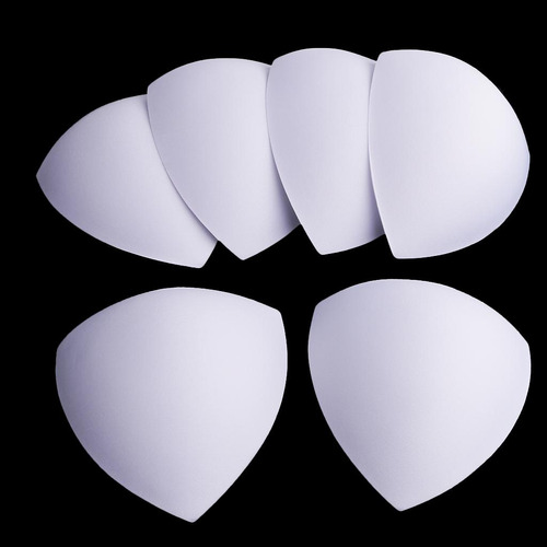 3 Pares De Inserciones Redondas Almohadillas Copa Mujer