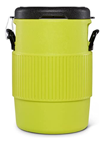 Igloo Hardsided Acid Green 5-gallon Seat Top Wash Ktxb7