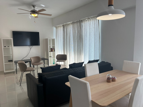 Apartamento Alquiler En Piantini Amueblado De Una Habitación