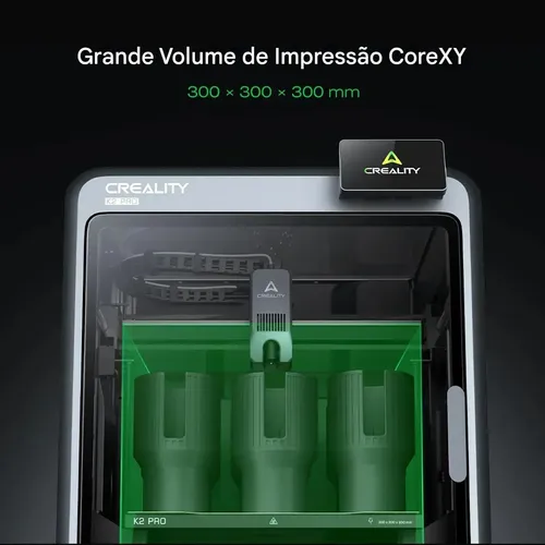 Impressora 3D Creality K2 Pro Combo Fdm Grey | Parcelamento sem juros
