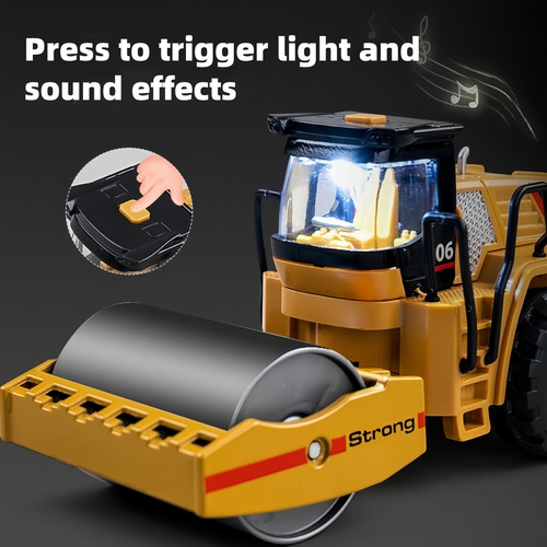 Roller De Carretera Simulado Para Niños Con Luces Y Música