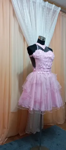 Vestidos de 15 online años color rosa chicle