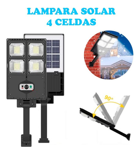 Mini Lámpara Luz Solar Al Aire Libre Sensor De Movimiento