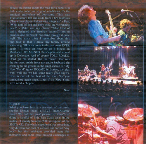 Transatlantic - Live In America 2cds