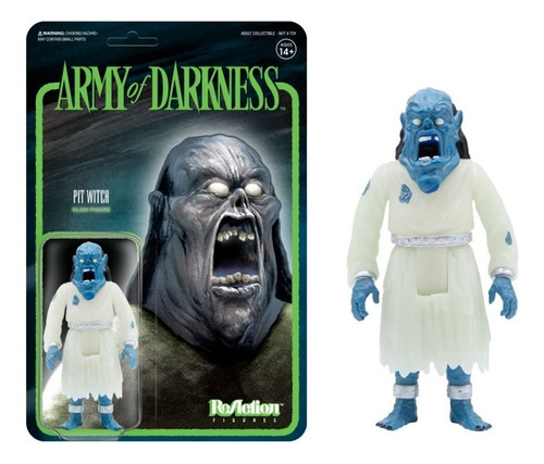 Pit Witch Glow Sdcc Army Of Darkness Reaction Super7