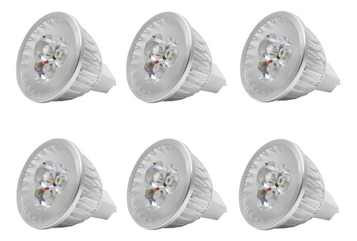 Mr16 Bombilla Led 3 W Base 12 V (equivalente Halogena