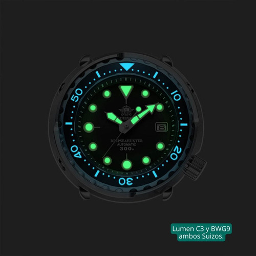 Reloj Hombre Addiesdive Tuna Automatico Seiko Japones 300m