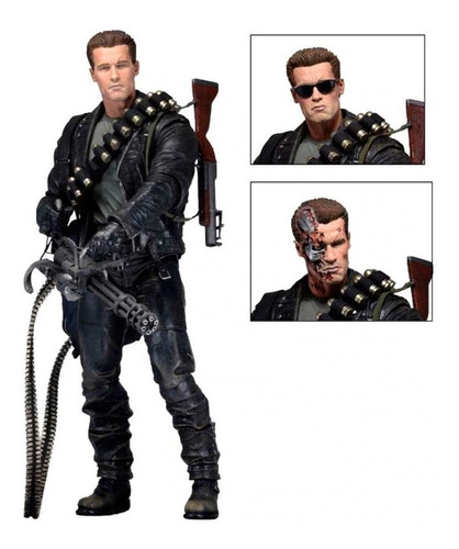 Terminator 2 Judgnent Day T-800. Neca Figura Original