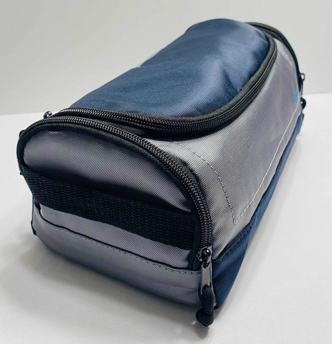 Bolsa De Viaje Columbia Travel Kit Hombre Gris Azul Original