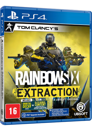 Jogo Midia Fisica Rainbow Six Extraction Playstation 4