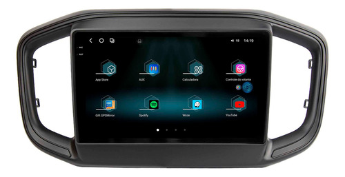 Multimídia Aikon Fóton G3 Strada 2021 A 2024 12+256gb 2k 9p