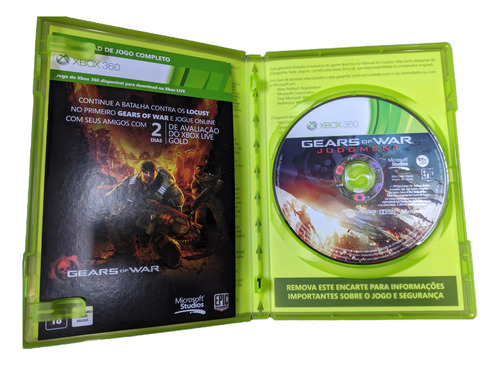 Jogo Gears Of War Judgment Xbox 360 Midia Fisica (Usado)
