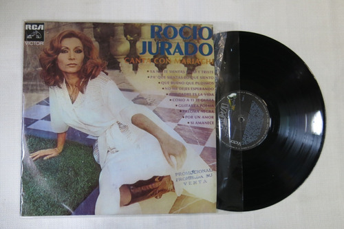 Vinyl Vinilo Lps Acetato Rocio Jurado Canta Con Mariachi 