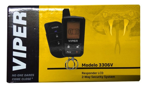 Alarma Viper 3306v + 2 Actuadores Y Toallitas De