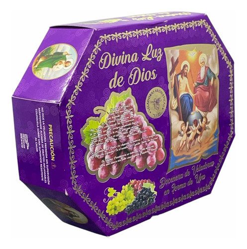 Veladoras De Uva Aromáticas Set De 12 Para El Hogar Evento Violeta Uva