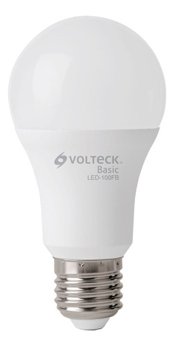 Pack De 4 Lámparas Led A19 14w Luz Día Volteck Basic 28007