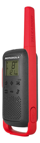 Walkie-talkie Motorola Talkabout T210BR de 2 radios y frecuencia UHF - rojo 127V