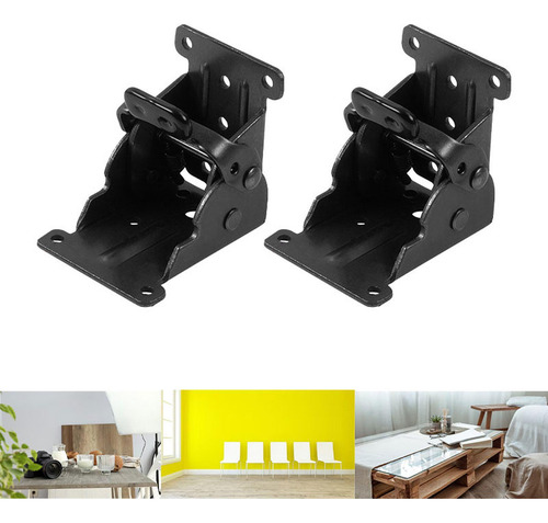 2x Autocatirios Para La Mesa De Bloqueo De La Pierna Negro
