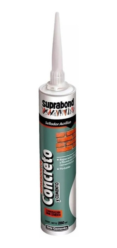 Sellador Reparador De Concreto Y Cemento Antihongo Suprabond