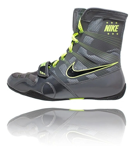 Botas Nike Hyperko Gris Verde Box