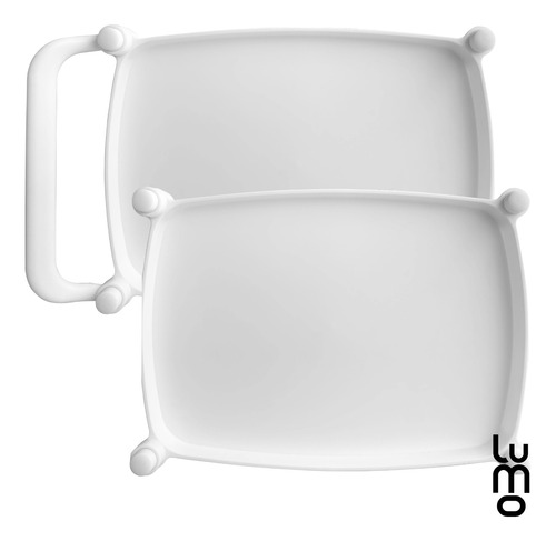 Carrito Tipo Eams Mesa De Servicio Auxiliar De Bar 3 Niveles