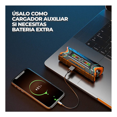 Audífonos Bluetooth Gamer Con Power Bank