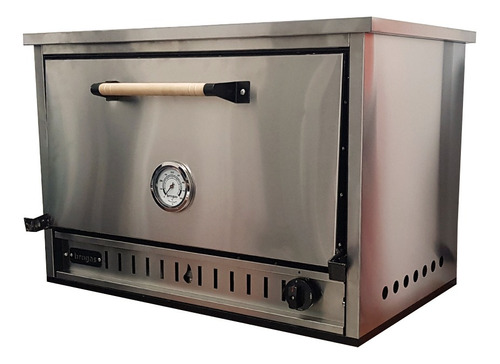 Horno Pizzero 6 Moldes Acero Inox Brogas Aprobado Iga