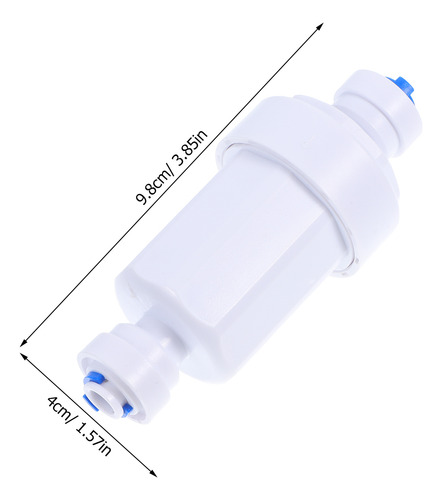 Filtro De Agua Para Sedimentos: Acero Inoxidable De Conexión