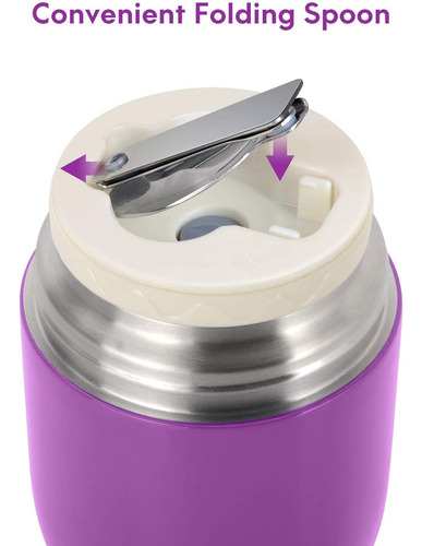 Dacool Insulated Food Jar Food Thermos Insulated Lunch Co...