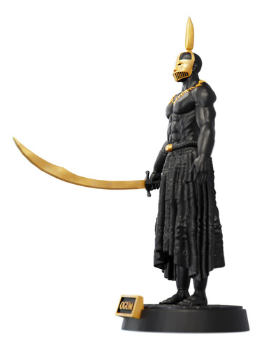 Estátua Ogum Umbanda Candomblé - Orixá Guerreiro - Versão 2 Cor Cor Aurum Noctis