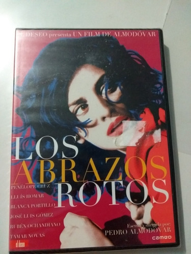 Pedro Almodóvar - Los Abrazos Rotos. Dvd Import España Pal