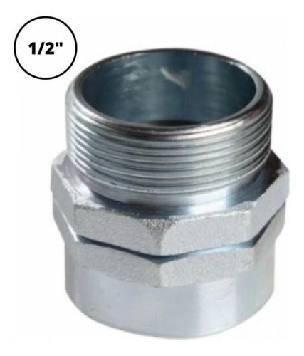 Conector Macho Fixo Para Sealtubo 1/2 + Arruela