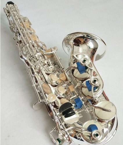 Yanagisawa S-901 Curvo Saxofón Soprano Parches Cuello