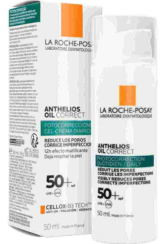 La Roche Posay Anthelios Oil Correct Reduce Los Poros Spf50 