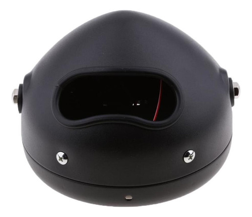 Cubierta Del Soporte Del Faro Led De La Motocicleta Retro