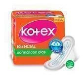 Pack X 6 Unid. Toallas Femeninas  Esencial 8 Un Kotex T.fem