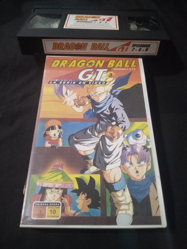 Vhs Dragon Ball Gt La Serie Vol.3 Epsiodios 7,8 Y 9