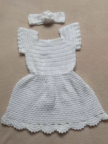 Vestidos de croche infantil 