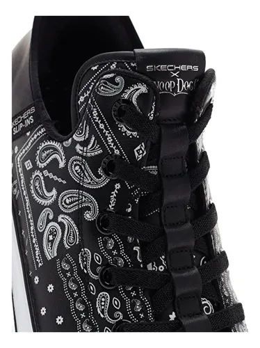 Tenis Skechers X Snoop Dogg Slip-ins Double G 251017-bkw