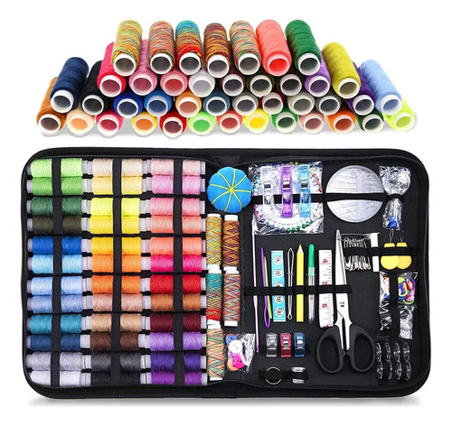 Kit De Costura De Viaje Multifunción De 200 Piezas