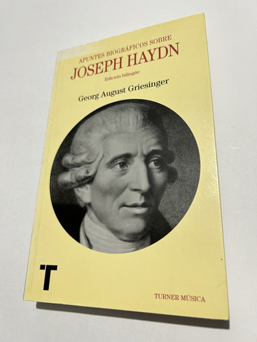 Libro Apuntes Biográficos Sobre Joseph Haydn - Griesinger