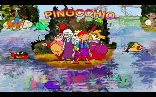 Parche Pinocchio Pinocchio PS2 para niños