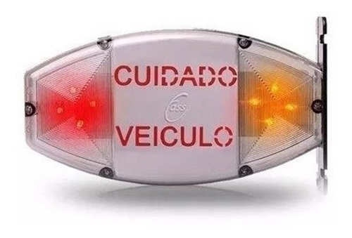 Imagem 4 de 4 de Sinalizador De Garagem Entrada E Saída De Veículos Estaciona