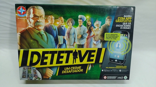 Brinquedo Antigo, Jogo Detetive Da Estrela