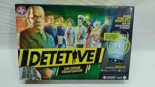 Jogo Detetive com aplicativo – Estrela - Brinque Aí Brinquedos